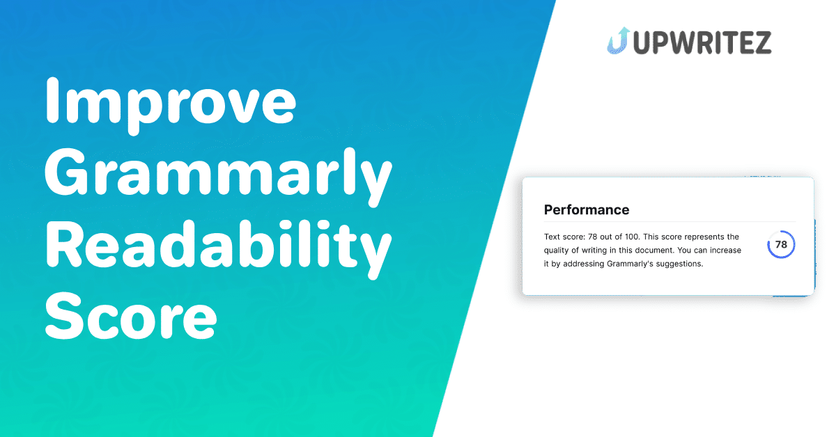 Improve Grammarly Readability Score