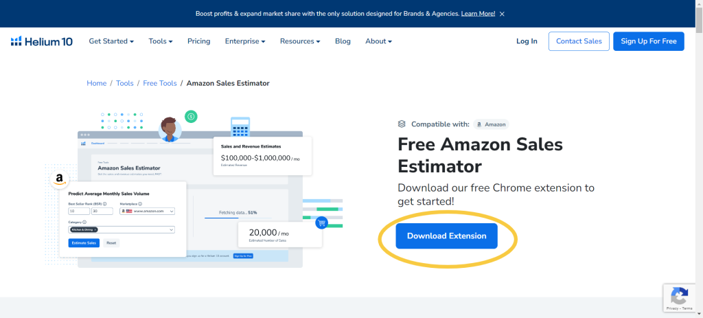 Amazon Sales Estimator Download